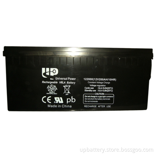 12V 200ah Battery for Solar Photovoltaic System
